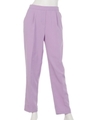フロントタックテーパードパンツ/ライトパープル