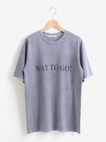 プリントBIG Tシャツ/ネイビー