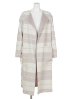 マフラーSETリバーシブルコート/MIX