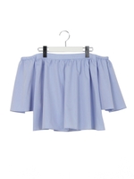 ミニフレアートップス/BLUE