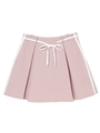 ラインプリーツスカート/ピンク