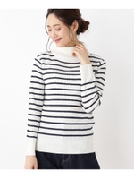 リブタートルネックニット/ホワイト(302)