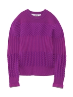 リンクス編みセーター/PPL