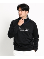 レイヤード調 プルオーバー メンズ/ブラック(019)