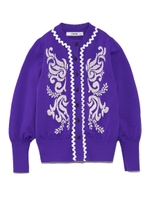 レリーフJQカーディガン/PPL