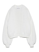 ローゲージカーデ/WHT