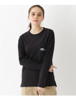 長袖 Tシャツ 胸ポケット刺繍 WEB限定 15004/ブラック(019)