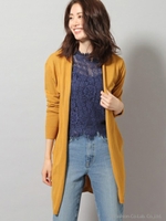 サマーミディカーディガン/マスタード