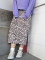 WEGO/レオパードナロースカート