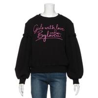 【30%OFF】ボリュームスリーブロゴ刺しゅうトレーナー