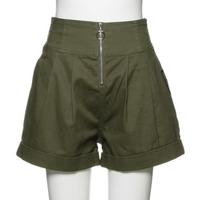 【34%OFF】ジップツイルショートパンツ