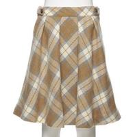 【50%OFF】カルゼチェックタックスカート
