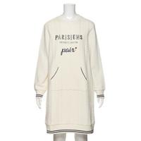 【50%OFF】ケーブル風ライン入りトレーナーワンピース