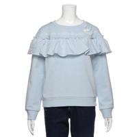 【50%OFF】フリルつき裏毛トレーナー