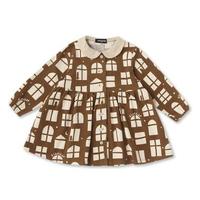 【50%OFF】窓柄ワンピース