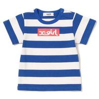 【50%OFF】太ボーダーロゴTシャツ