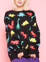 WC/ザウルス総柄スウェット