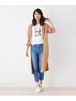 3WAYロング丈ワンピカーディガン/ベージュ(052)