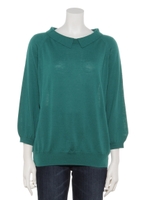 ADIEU TRISTESSE１４Ｇウール梳毛ハイゲージ/グリーン