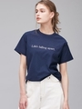 BLOUSE by geoffrey J Finch/Life's falling apart.tee/ネイビー