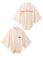 BOWLING SHIRT/ホワイト