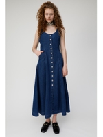 BUTTON UP DENIM ドレス/BLU