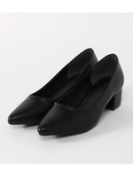 Basic シンプル パンプス/BLK