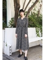 CARLA FLOWERワンピース/NVY