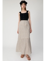 CHECK SUCKER スカート/柄YEL5