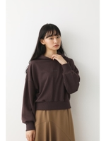 CHERIスウェットパーカー/D/PUR3