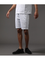 CLUBAZUL CAMO GYM SHORTS/WHT