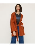 CROSS OVER COTTON KNIT GOWN/CAM