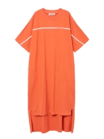 DOLMAN SLEEVE DRESS/オレンジ