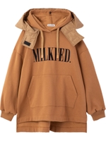 DOUBLE LAYER HOODED TOP/ベージュ
