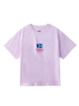 EMBLEM CROPPED S/S TEE/ライトパープル