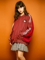 FEEL SLACK CANDY SWITCHED BLOUSON/BORDEAUX