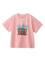 FLOWER CROPPED S/S TEE/ピンク