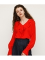 FRILL BLOUSE/ORG