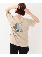 MARK GONZALES マークゴンザレス 別注 配色 バックプリント 半袖 Tシャツ/ベージュ(052)