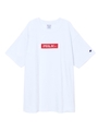 MILKFED. X CHAMPION S/S TEE BAR/レッド
