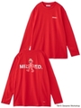 MILKFED. x SESAME STREET LS TEE ELMO/レッド