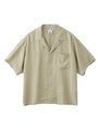 RAYON CROPPED SHIRT/ベージュ