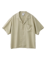 RAYON CROPPED SHIRT/ベージュ