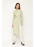 SIDE SLIT H／G LONG トップス/L/KHA1