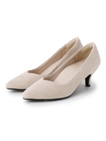 SOUP×人間工学「快適で履き心地の良いVカットパンプス」/ライトベージュ(051)