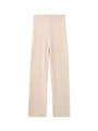 STRAIGHT LEG RIB PANTS/ベージュ