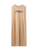 TUCK SLEEVE DRESS/ベージュ