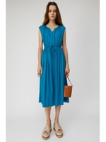 V NECK WAIST GATHER ドレス/TQ