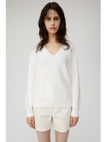 WHOLE GARMENT LOOSE ニット/O/WHT1