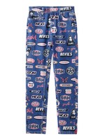 X-girl × HYSTERIC GLAMOUR ICONS 5-POCKET DENIM PANTS/インディゴ